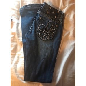 New Miss Me Signature Boot Cut Jeans. Size 26.
